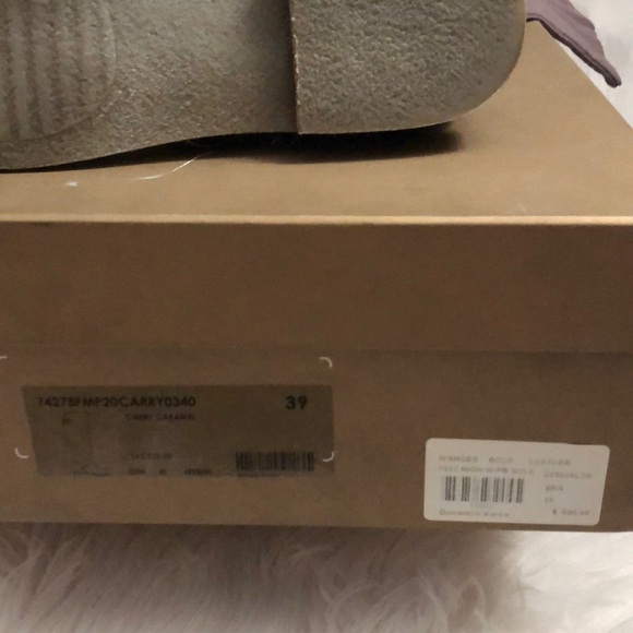 🌺Domenico Vacca high leather boots size 39 - Picture 3 of 8